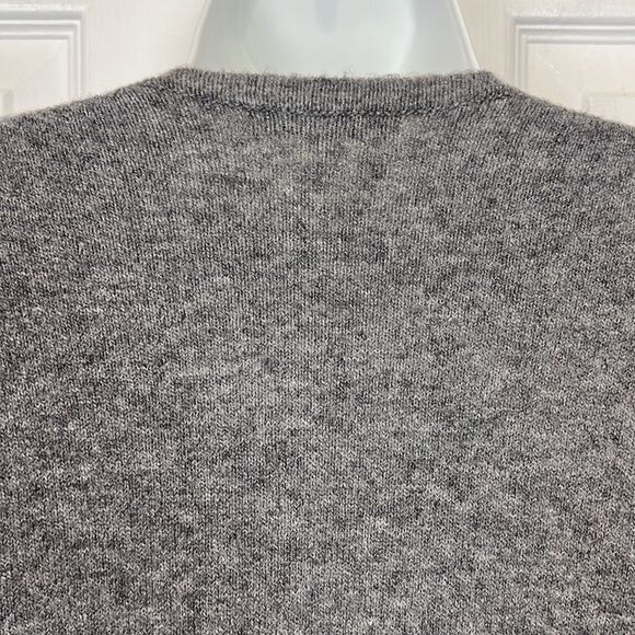 Madewell Merino Wool Alpaca Blend Open Face Grey Cardigan Size XXS - Picture 9 of 13